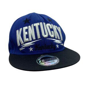 Kentucky Embroidered Snapback Hat By KBETHOS  Premium Headwear Star